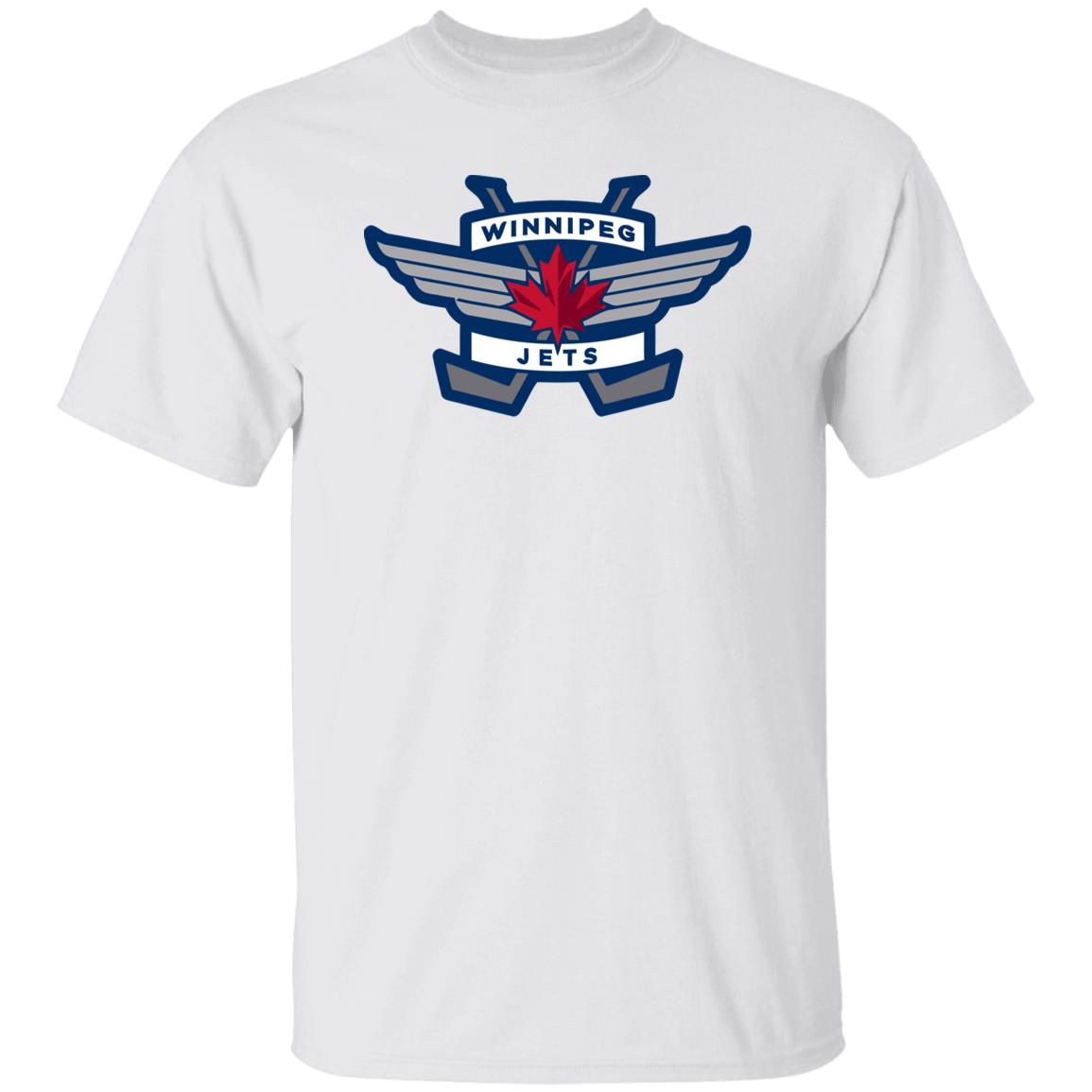 Winnipeg Jets Ice hockey  Unisex Cotton. T-Shirt