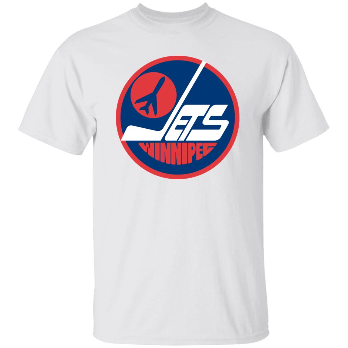 Winnipeg Jets Ice hockey  Unisex Cotton. T-Shirt