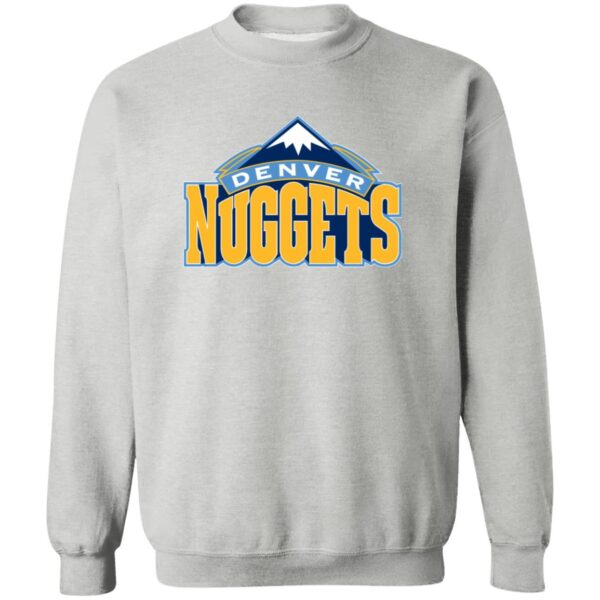 Denver Nuggets Basketball  Unisex Sizing Blend Material Crewneck Pullover Sweatshirt - Image 2