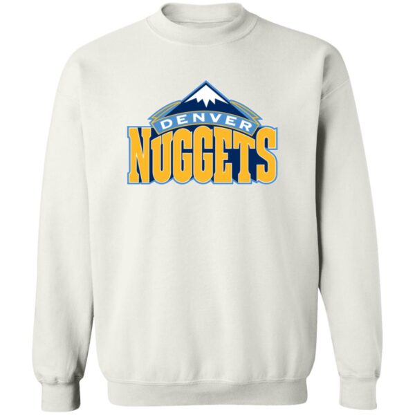 Denver Nuggets Basketball  Unisex Sizing Blend Material Crewneck Pullover Sweatshirt - Image 3