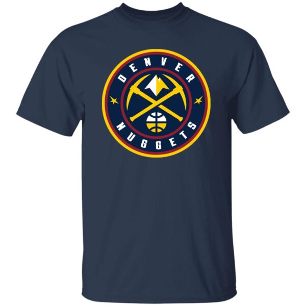 Denver Nuggets Basketball  Unisex Cotton. T-Shirt - Image 7