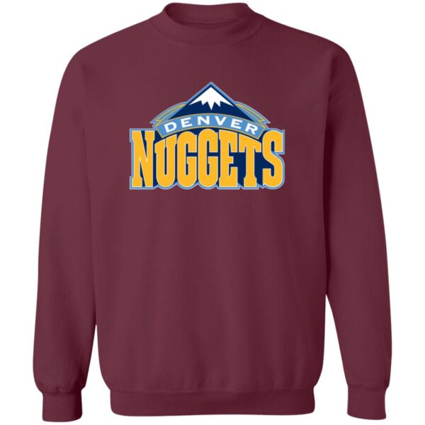 Denver Nuggets Basketball  Unisex Sizing Blend Material Crewneck Pullover Sweatshirt - Image 5