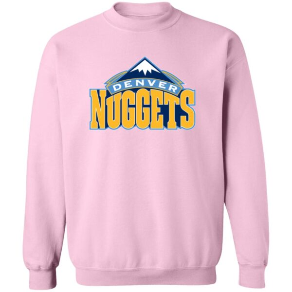 Denver Nuggets Basketball  Unisex Sizing Blend Material Crewneck Pullover Sweatshirt - Image 8