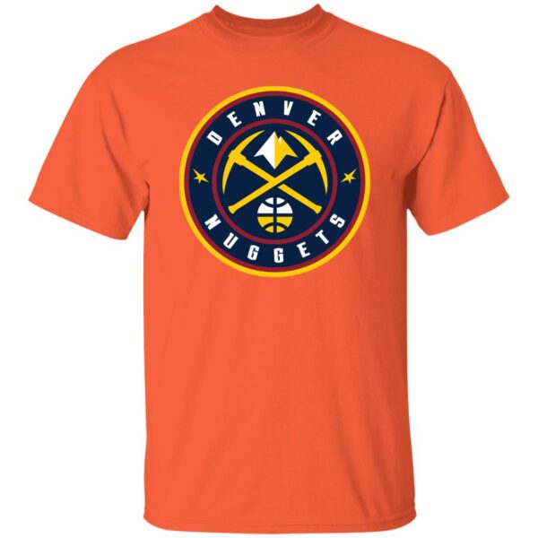 Denver Nuggets Basketball  Unisex Cotton. T-Shirt - Image 8