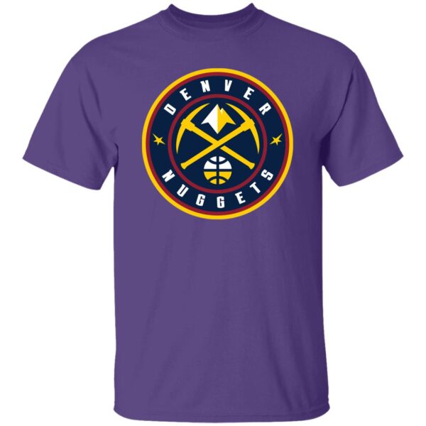 Denver Nuggets Basketball  Unisex Cotton. T-Shirt - Image 9