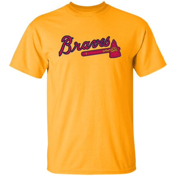 Atlanta Braves Baseball  Unisex Cotton. T-Shirt - Image 4