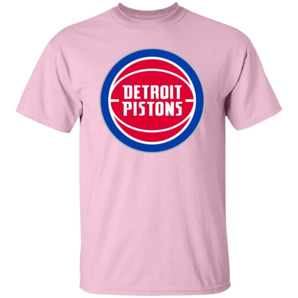 Detroit Pistons Basketball  Unisex Cotton. T-Shirt - Image 5