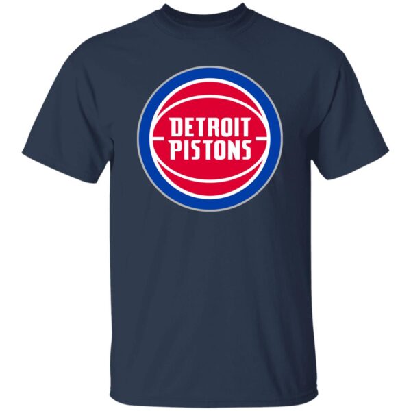 Detroit Pistons Basketball  Unisex Cotton. T-Shirt - Image 7