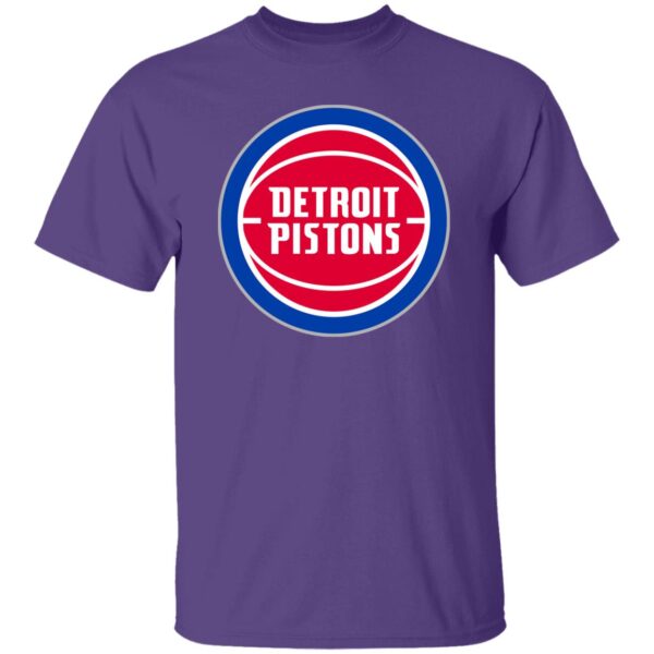 Detroit Pistons Basketball  Unisex Cotton. T-Shirt - Image 9