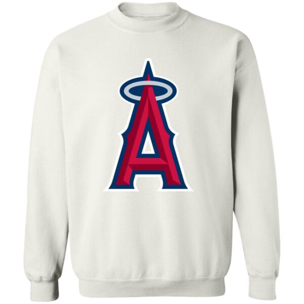 Los Angeles Angels Baseball  Unisex Sizing Blend Material Crewneck Pullover Sweatshirt - Image 3