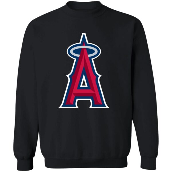 Los Angeles Angels Baseball  Unisex Sizing Blend Material Crewneck Pullover Sweatshirt - Image 4