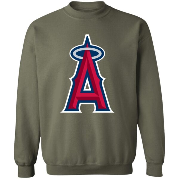 Los Angeles Angels Baseball  Unisex Sizing Blend Material Crewneck Pullover Sweatshirt - Image 7