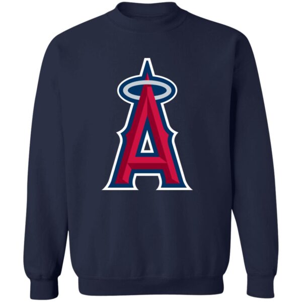 Los Angeles Angels Baseball  Unisex Sizing Blend Material Crewneck Pullover Sweatshirt - Image 6