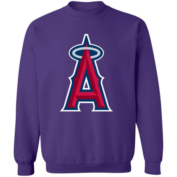 Los Angeles Angels Baseball  Unisex Sizing Blend Material Crewneck Pullover Sweatshirt - Image 11