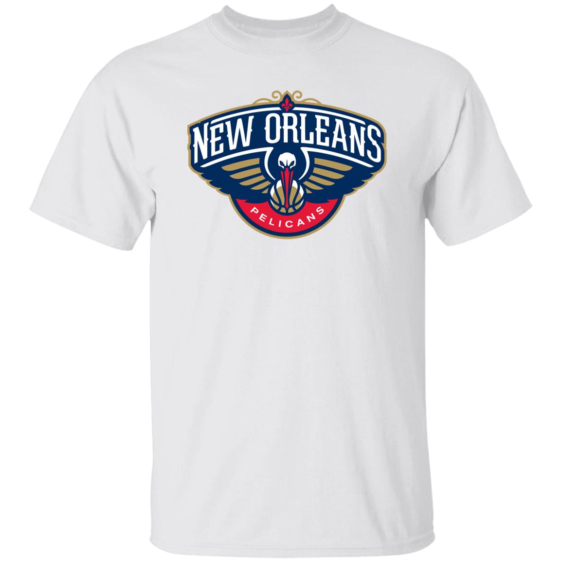 New Orleans Pelicans Basketball  Unisex Cotton. T-Shirt