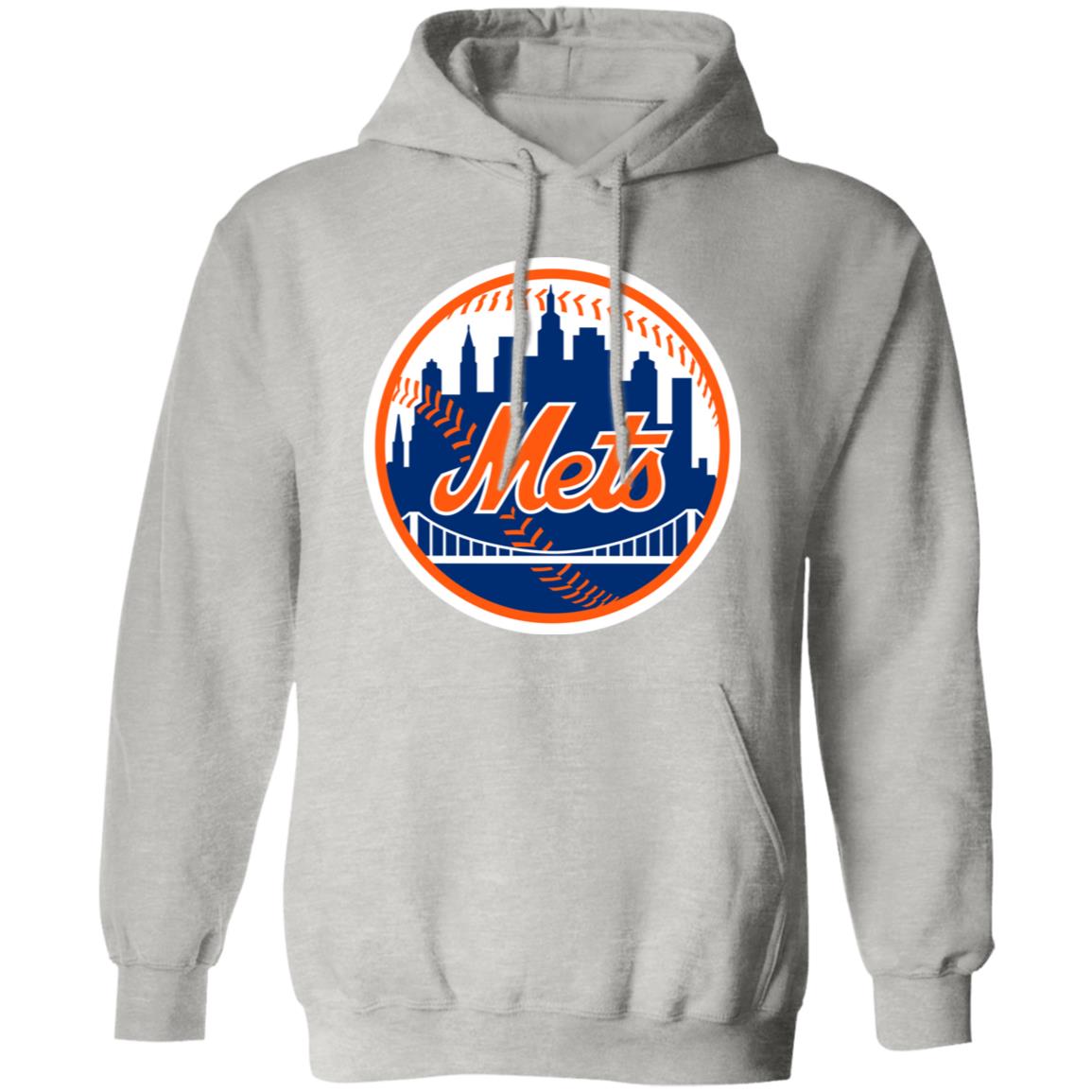 New York Mets Baseball  Unisex Sizing Blend Material Pullover Hoodie