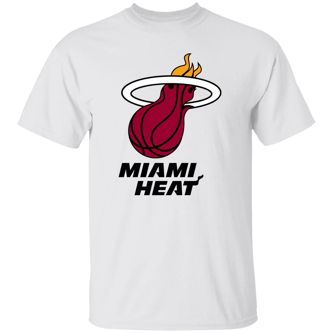 Miami Heat Basketball  Unisex Cotton. T-Shirt