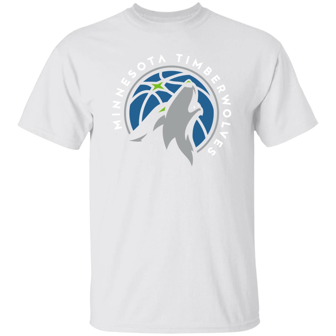 Minnesota Timberwolves Basketball  Unisex Cotton. T-Shirt
