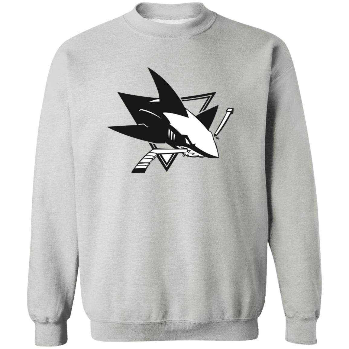 San Jose Sharks Ice hockey  Unisex Sizing Blend Material Crewneck Pullover Sweatshirt