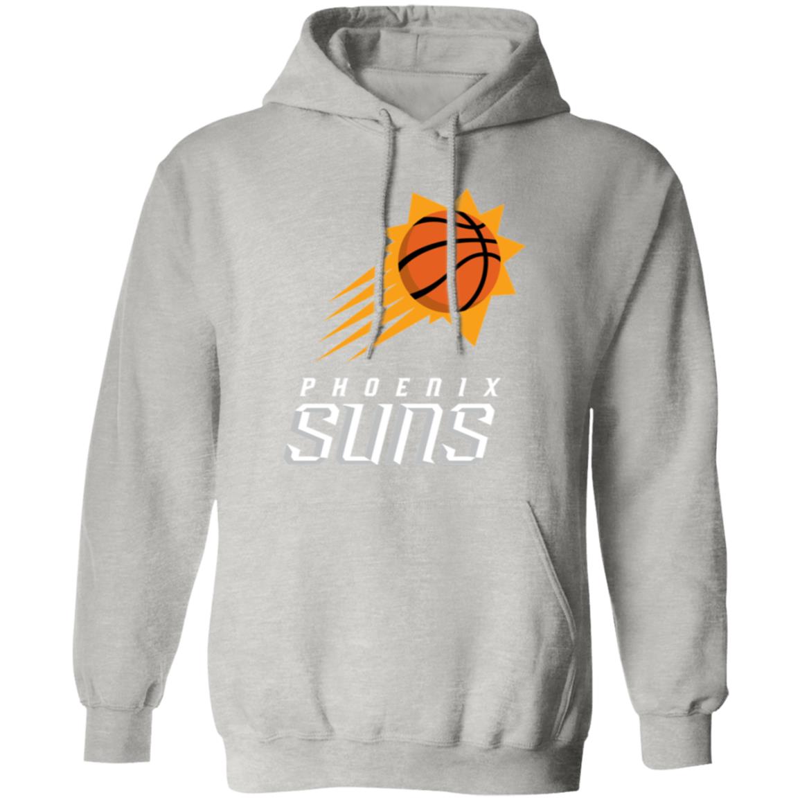 Phoenix Suns Basketball  Unisex Sizing Blend Material Pullover Hoodie