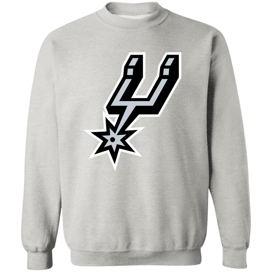 San Antonio Spurs Basketball  Unisex Sizing Blend Material Crewneck Pullover Sweatshirt
