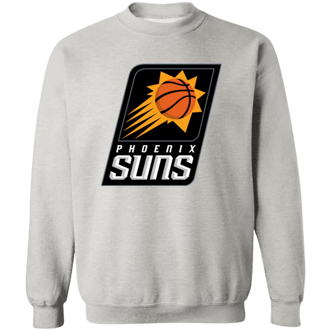 Phoenix Suns Basketball  Unisex Sizing Blend Material Crewneck Pullover Sweatshirt